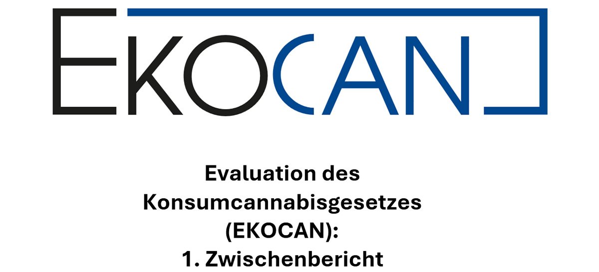 EKOCAN Zwischenbericht zur Cannabisgesetz Evaluation Nr. 1