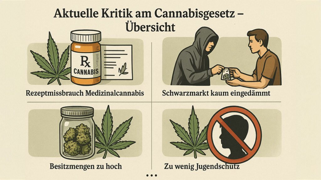 aktuelle kritik am cannabisgesetz symbolbild Aktuelle Kritik am Cannabisgesetz Symbolbild